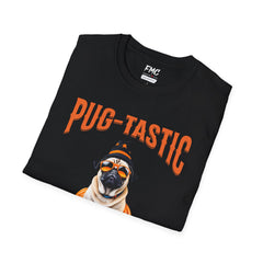 Pug Halloween Shirt - Pug-tastic Halloween Dog Shirt, Orange Halloween Tee, Trendy Women Halloween Shirt, Perfect Pug Gift, Halloween Gift