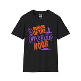 Beware of Witching Hour - Retro Witch Halloween Shirt, Unisex Halloween Sweatshirt, Trendy Men and Women Halloween Shirt, Halloween Apparel