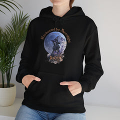 1692 Moonlight Enchanted Witch Halloween Adult Hoodie - 1692 Moonlight Witch Adult Hoodie, 1692 Salem Witch Adult Hoodie, Women Halloween Adult Hoodie