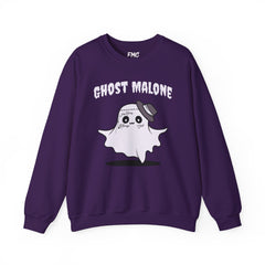 Ghost Malone Sweatshirt - Funny Post Malone Spookydoodles Sweatshirt, Perfect Ghostly Style for Halloween 2024, Perfect Posty Sweatshirt