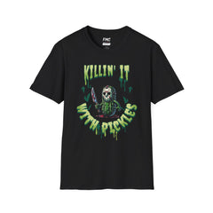 Pickle Jason Shirt - Pickle Jason Voorhees Halloween Tee, Popular Unisex Halloween Shirt, Perfect Pickle Lover Gift for Halloween