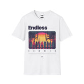 Endless Summer Shirt - Surfboard Sunset Beach Design, Unisex Summer Shirt, Trendy Beach Shirt, Perfect Summer Outfit and Vacay Shirt