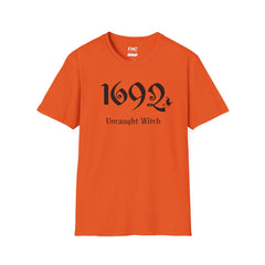 1692 Salem Witch Halloween Adult Tshirt - 1692 Uncaught Witch Thshirt, 1692 Salem Witch Tshirt, Halloween Adult Thshirt, Trendy Halloween Tee