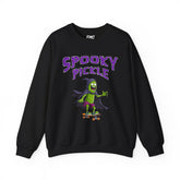 Spooky Pickle Adult Sweatshirt - Funny Pickle Halloween Adult Sweatshirt, Trendy Halloween Adult Sweatshirt, Ideal Halloween Gift