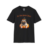 Pug Halloween Shirt - Pug Life Spooky Nights Shirt, Dog Halloween Shirt, Trendy Women Halloween Tee, Perfect Pug Gift, Funny Halloween Tee