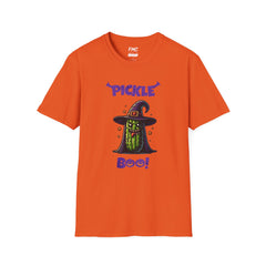 Pickle Shirt - Scary Pickle Boo Halloween Tee, Perfect for Pickle Lovers, Trendy Women Halloween Shirt, Ideal Halloween Gift