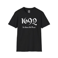 1692 In Salem We Trust Witch Halloween Adult Tshirt, 1692 Salem Witch Tshirt, Halloween Adult Thshirt, Trendy Halloween Tee