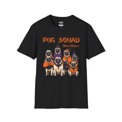 Pug Halloween Shirt - Dog Halloween Shirt, Pug Squad Haunted Edition, Spooky Family Pug Tee, Retro Women Halloween Shirt, Perfect Pug Gift