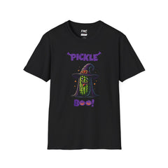 Pickle Shirt - Scary Pickle Boo Halloween Tee, Perfect for Pickle Lovers, Trendy Women Halloween Shirt, Ideal Halloween Gift