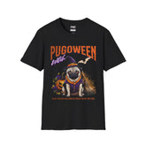 Pug Halloween Shirt - Pugoween Witch Shirt, Dog Halloween Shirt, Trendy Women Halloween Tee, Perfect Pug Gift, Popular Halloween Apparel