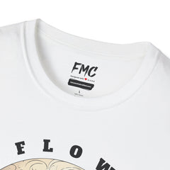 Flow State Shirt - Sea Waves Mandala Ocean Design, Unisex Beach Shirt, Trendy Summer Shirt and Beach Outfit, Perfect Vacay Shirt, Tee