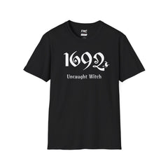 1692 Salem Witch Halloween Adult Tshirt - 1692 Uncaught Witch Thshirt, 1692 Salem Witch Tshirt, Halloween Adult Thshirt, Trendy Halloween Tee