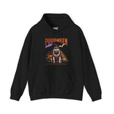 Pug Halloween Adult Hoodie - Pugoween Witch Hoodie, Dog Halloween Adult Hoodie, Trendy Women Halloween Hoodie, Perfect Pug Gift