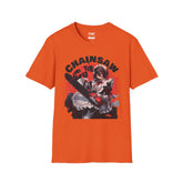 Chainsaw Cutie Shirt - Anime Chainsaw Halloween Shirt, Cute Women and Girls Halloween Tshirt, Trendy and Popular Halloween Apparel