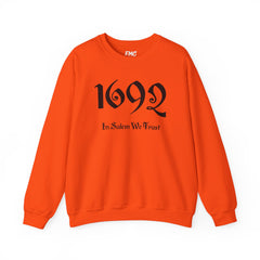 1692 Salem Halloween Adult Sweatshirt - 1692 In Salem We Trust Adult Sweatshirt, 1692 Salem Witch Sweatshirt, Women Halloween Sweatshirt
