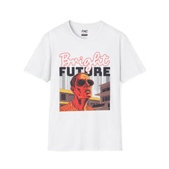 Bright Future Shirt - Melting Man Funny Summer Shirt, Unisex Beach Shirt, Trendy Summer Shirt and Beach Outfit, Ideal Vacay Shirt