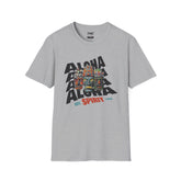Aloha Summer Shirt - Aloha Masks Tropical Summer Tee, Unisex Beach Shirt, Trendy Summer Shirt, Perfect Summer Beach Outfit and Vacay Shirt, Tee