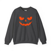 Pumpkin Face Halloween Sweatshirt - Jack O Lantern Sweatshirt, Scary Pumpkin Sweatshirt, Family Halloween Sweatshirt, Unisex Halloween Sweatshirt