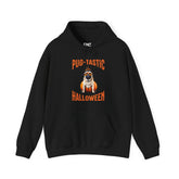 Pug Halloween Adult Hoodie - Pug-tastic Halloween Dog Adult Hoodie, Orange Halloween Adult Hoodie, Perfect Pug Gift, Halloween Gift