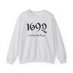 1692 Salem Halloween Adult Sweatshirt - 1692 In Salem We Trust Adult Sweatshirt, 1692 Salem Witch Sweatshirt, Women Halloween Sweatshirt