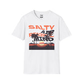 Peaceful Mind Shirt - Sunset Palm Tree Unisex Beach Shirt, Trendy Summer Shirt, Perfect Summer Beach Outfit and Vacay Shirt