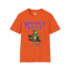 Spooky Pickle Shirt - Funny Pickle Halloween Tee, Trendy Women Halloween Shirt, Perfect for Pickle Lovers, Canning Season, Halloween Gift