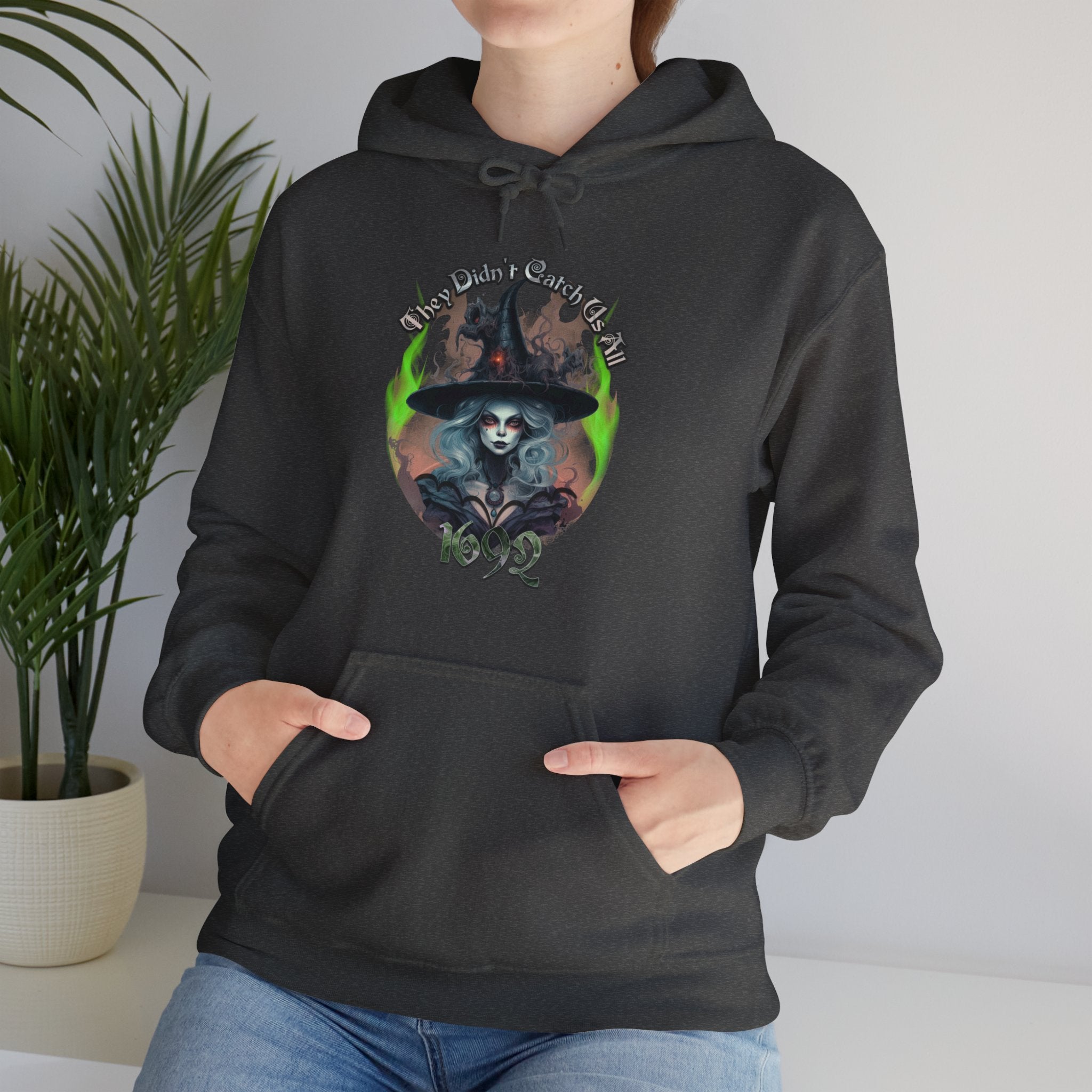 1692 Halloween Youth Hoodie - 1692 They Didnt Catch Us All Youth Hoodie, 1692 Salem Witch Youth Hoodie, Girls Halloween Youth Hoodie