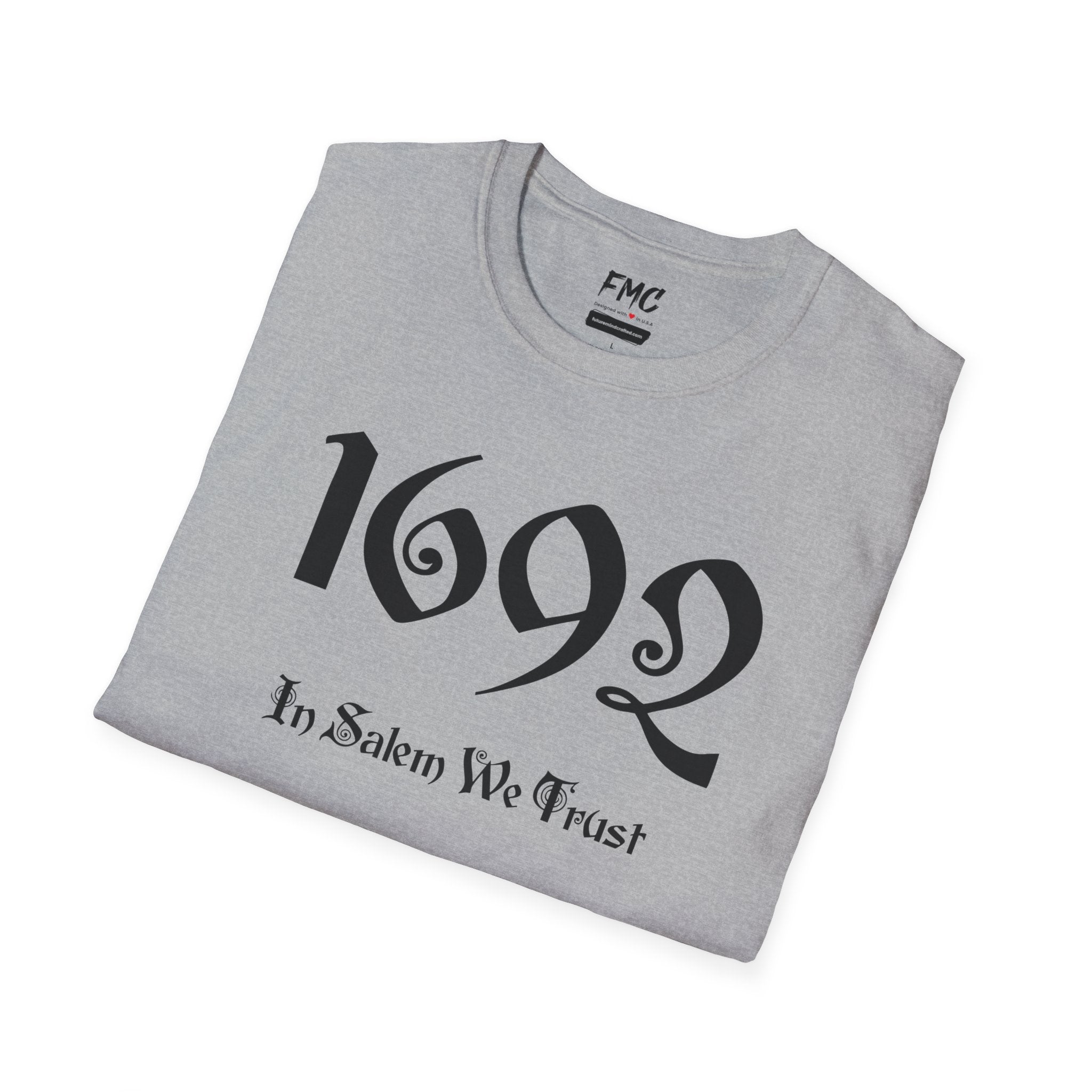 1692 In Salem We Trust Witch Halloween Adult Tshirt, 1692 Salem Witch Tshirt, Halloween Adult Thshirt, Trendy Halloween Tee