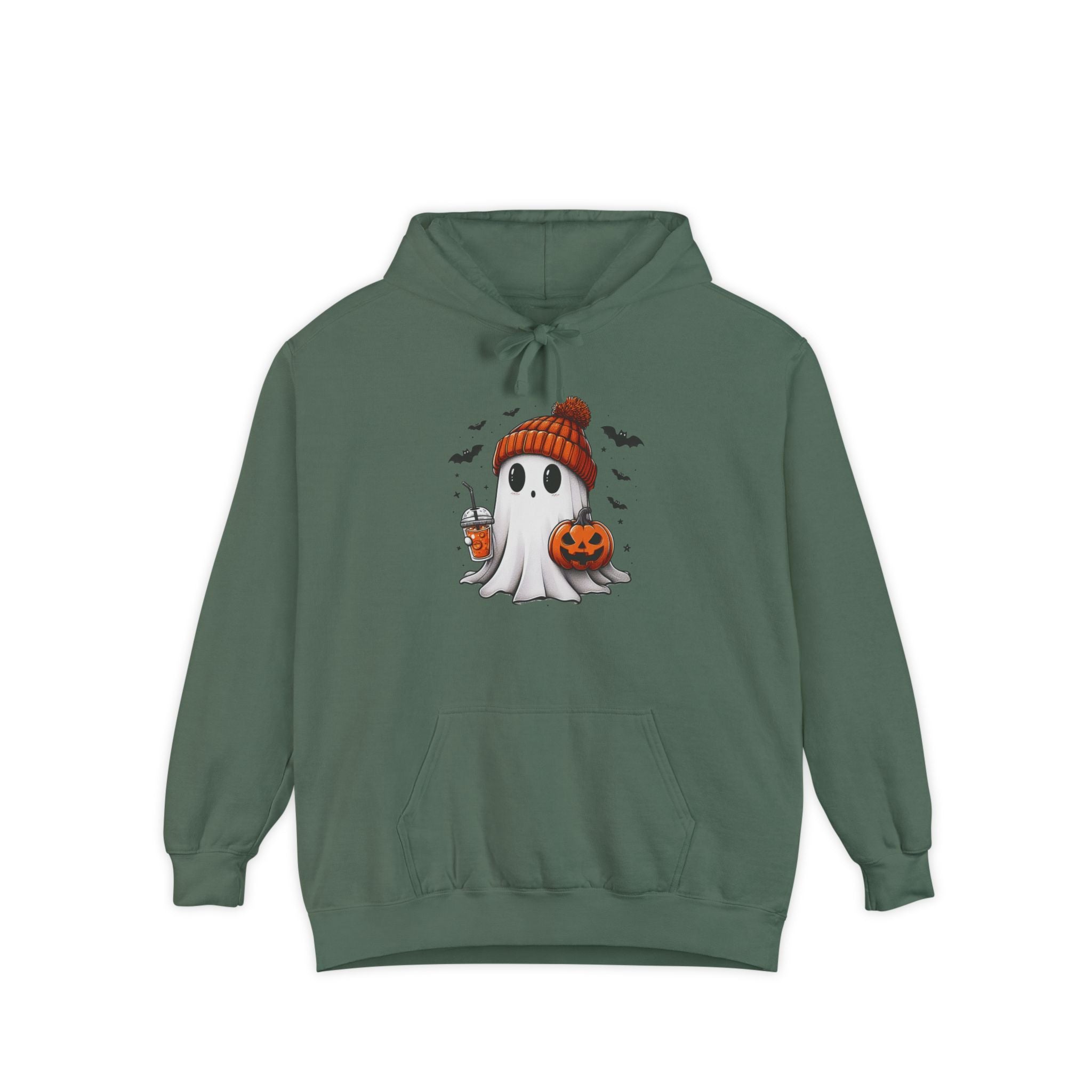 Halloween Spooky Ghost Comfort Colors Hoodie, Cute Ghost Hoodie, Womens Halloween Hoodie, Cute Fall Hoodie, Spooky Season Hoodie