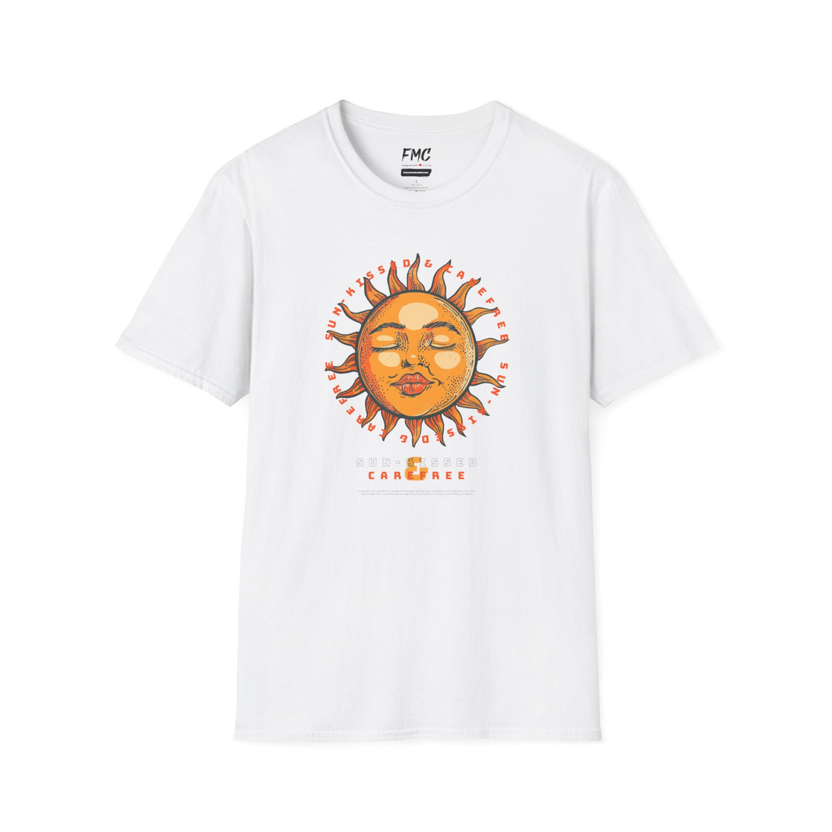 Sun Kissed Shirt - Sun Carefree Tee, Vintage Summer Unisex Beach Shirt, Trendy Summer Tee, Perfect Summer Beach Outfit, Vacay Shirt, Tee