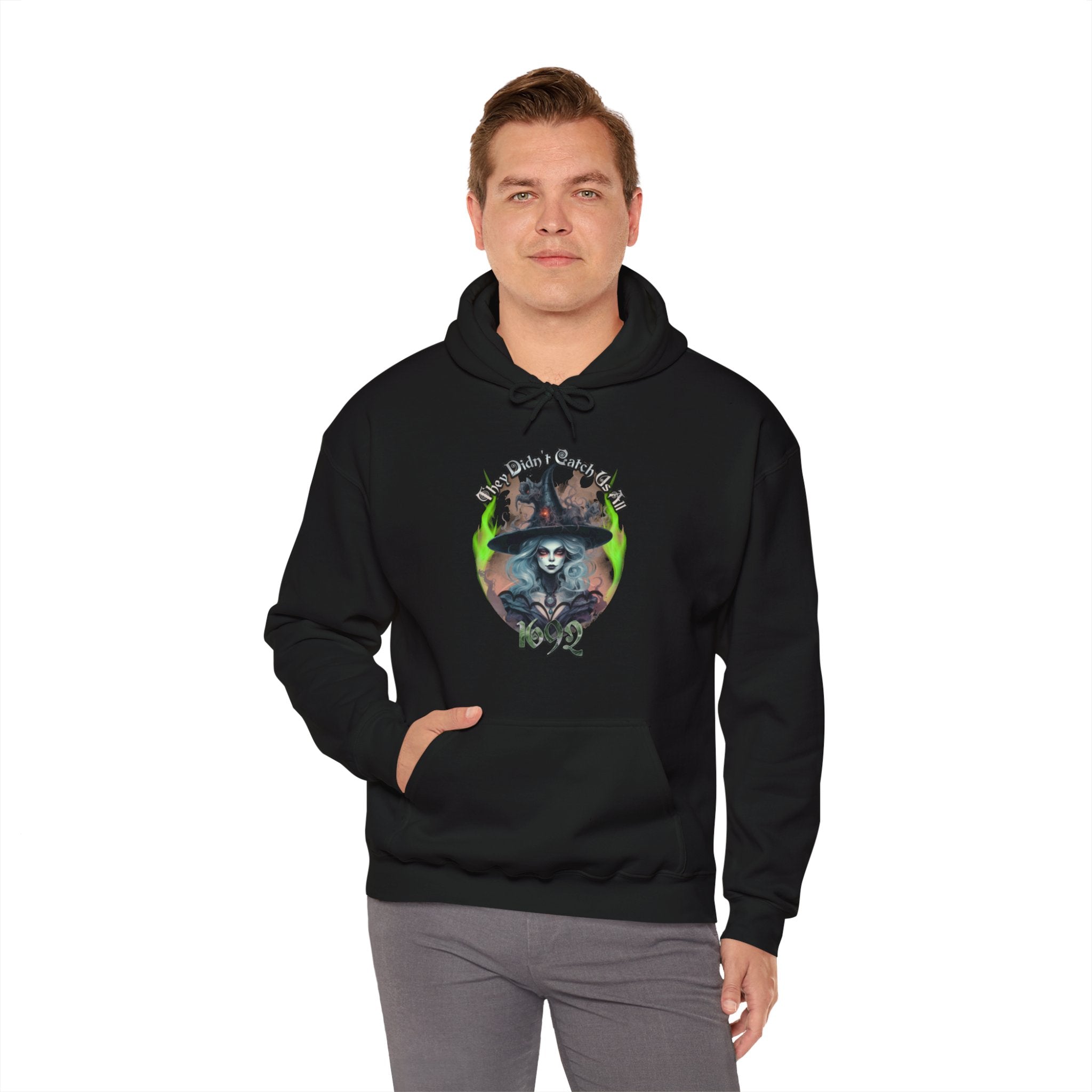1692 Halloween Youth Hoodie - 1692 They Didnt Catch Us All Youth Hoodie, 1692 Salem Witch Youth Hoodie, Girls Halloween Youth Hoodie