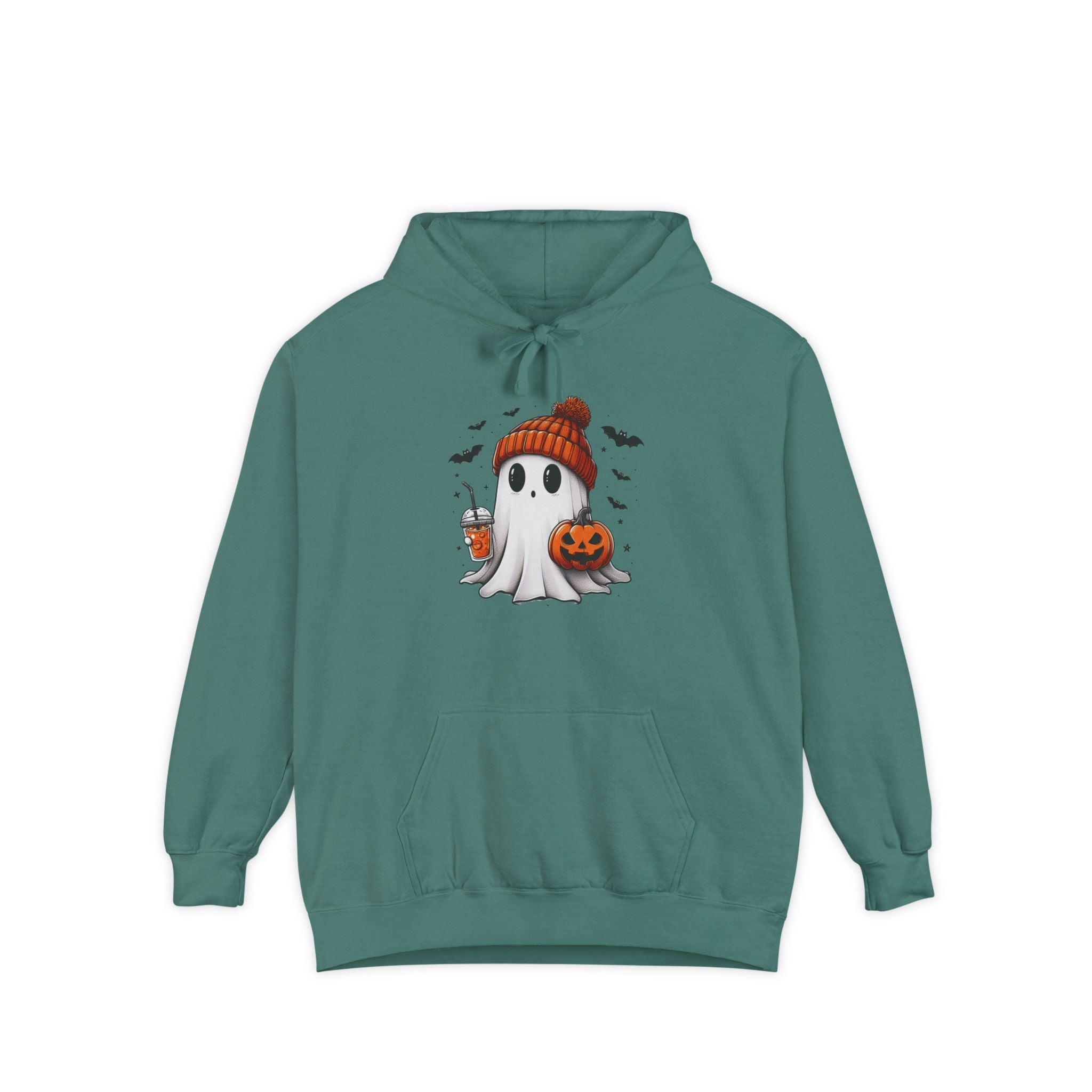 Halloween Spooky Ghost Comfort Colors Hoodie, Cute Ghost Hoodie, Womens Halloween Hoodie, Cute Fall Hoodie, Spooky Season Hoodie