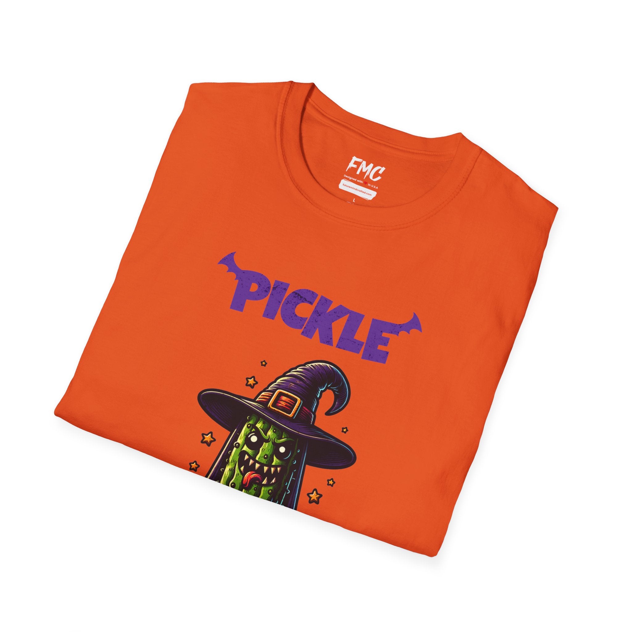 Pickle Shirt - Scary Pickle Boo Halloween Tee, Perfect for Pickle Lovers, Trendy Women Halloween Shirt, Ideal Halloween Gift