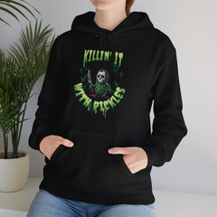 Pickle Jason Adult Hoodie - Pickle Jason Voorhees Halloween Adult Hoodie, Popular Unisex Halloween Adult Hoodie, Pickle Lover Gift