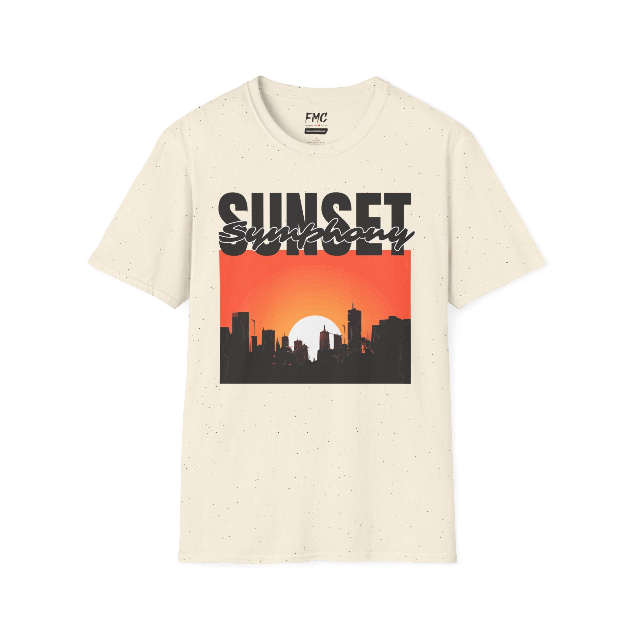 Sunset Symphony Shirt - Sunset Building Design, Summer Pool Design, Unisex Beach Tee, Trendy Summer Tee, Summer Outfit, Ideal Summer Gift