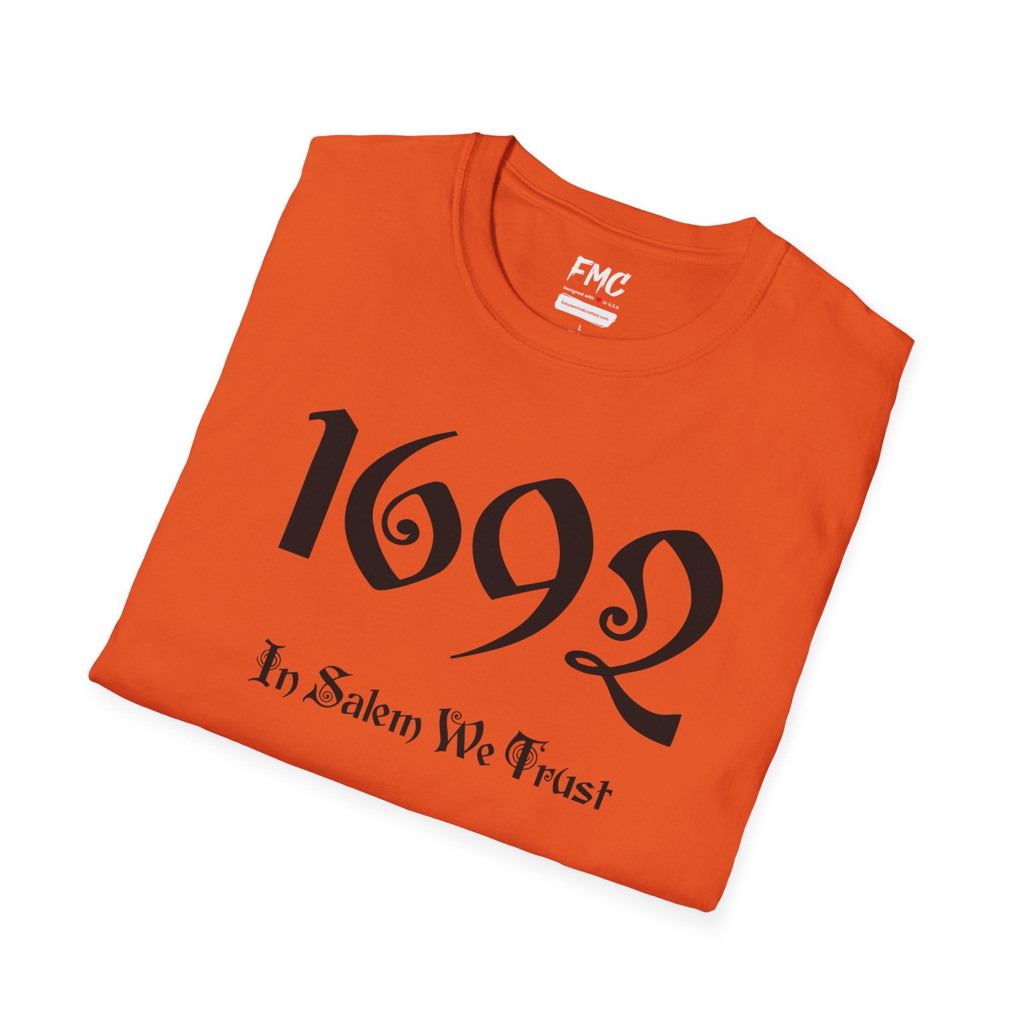 1692 In Salem We Trust Witch Halloween Adult Tshirt, 1692 Salem Witch Tshirt, Halloween Adult Thshirt, Trendy Halloween Tee