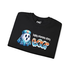 ICU Halloween Sweatshirt - Highly Intensive Scary Boo Halloween Sweat, Boo ICU Nurse Fall Sweatshirt, Boo Med Sweat, Ideal Halloween Gift
