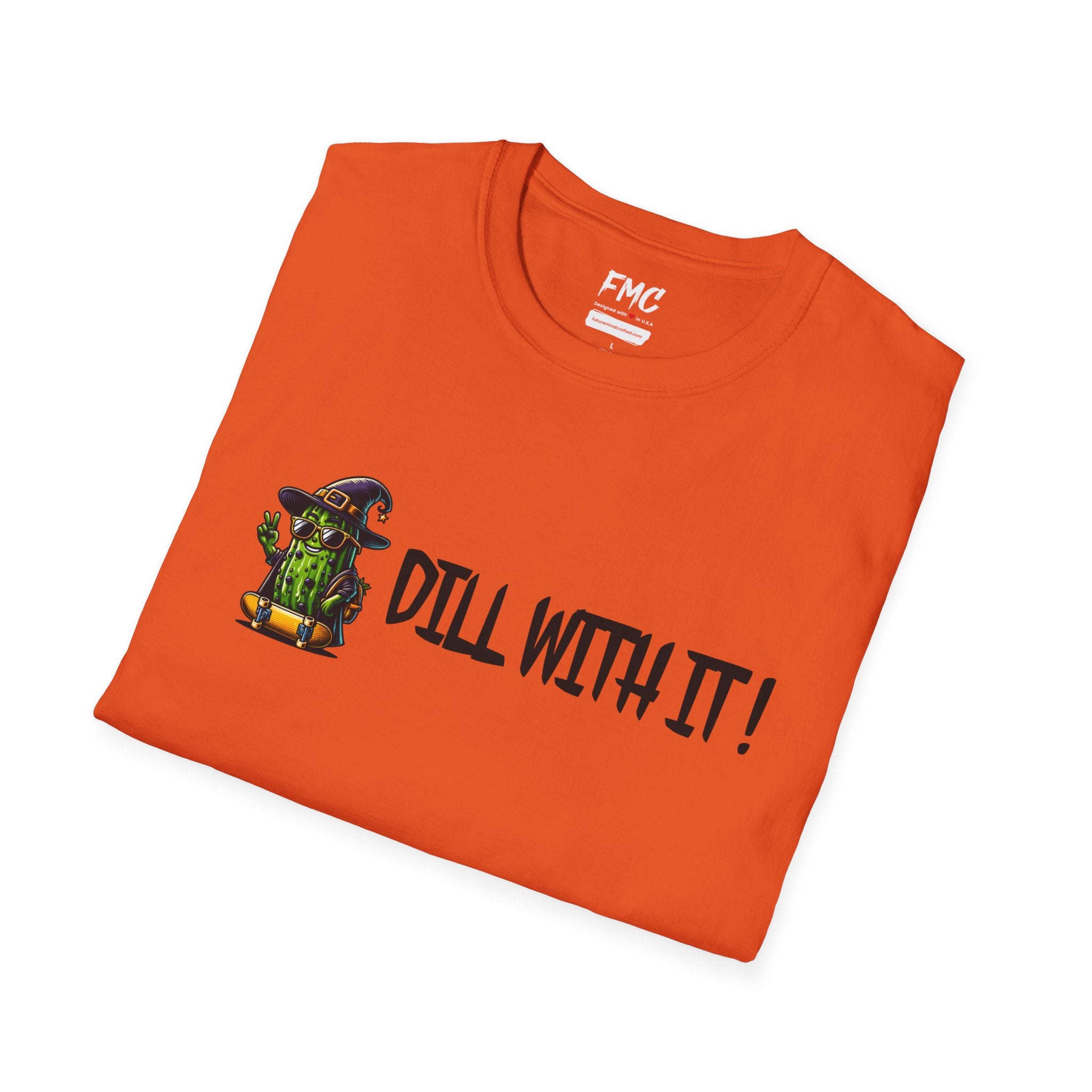 Pickle Shirt - Dill With It Halloween Tee, Funny Pickle Lover Shirt, Trendy Women Halloween Shirt, Perfect Canning Season and Halloween Gift
