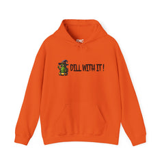 Pickle Adult Hoodie - Dill With It Halloween Adult Hoodie, Funny Pickle Lover Adult Hoodie, Halloween Adult Hoodie, Perfect Halloween Gift