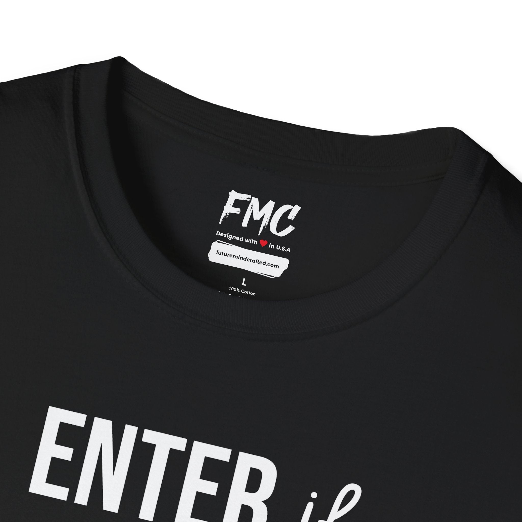 Enter If You Dare Shirt - Haunted House Shirt, Scary House Shirt, Unisex Halloween Apparel, Funny Halloween Puns, Trendy Halloween Tee