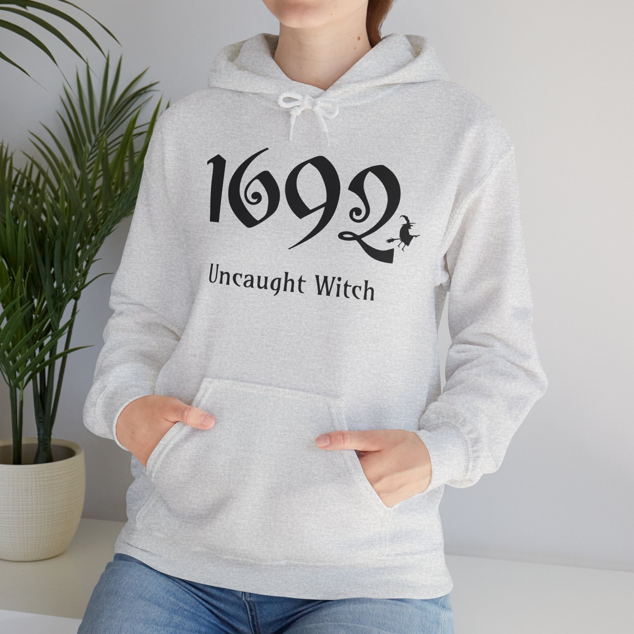 1692 Salem Halloween Witch Adult Hoodie - 1692 Uncaught Witch Adult Hoodie, 1692 Salem Witch Hoodie, Women Halloween Hoodie, Cute Halloween