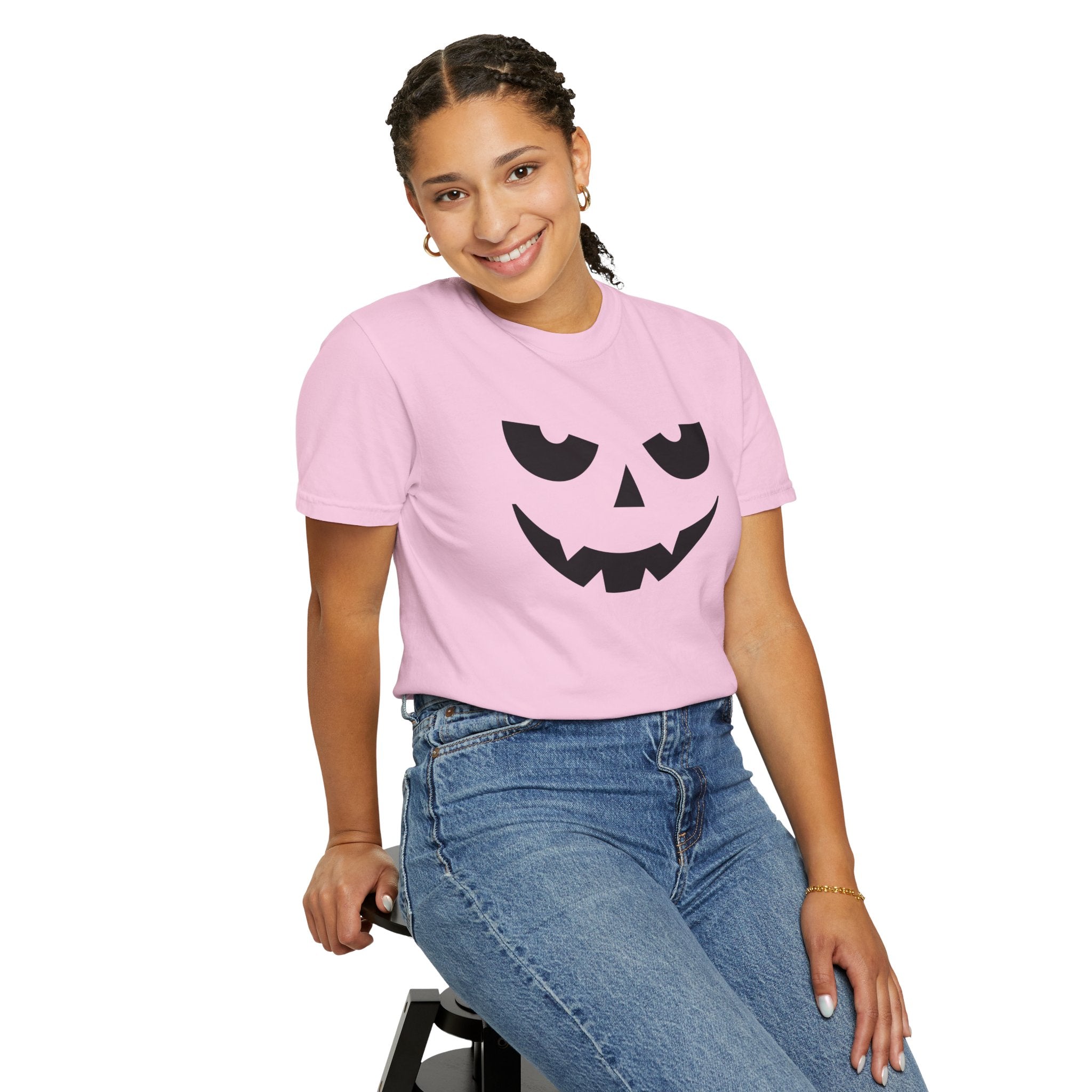Pumpkin Face Halloween Shirt - Jack O Lantern Shirt, Scary Pumpkin Shirt, Family Halloween Shirt, Unisex Halloween Shirt, Tee