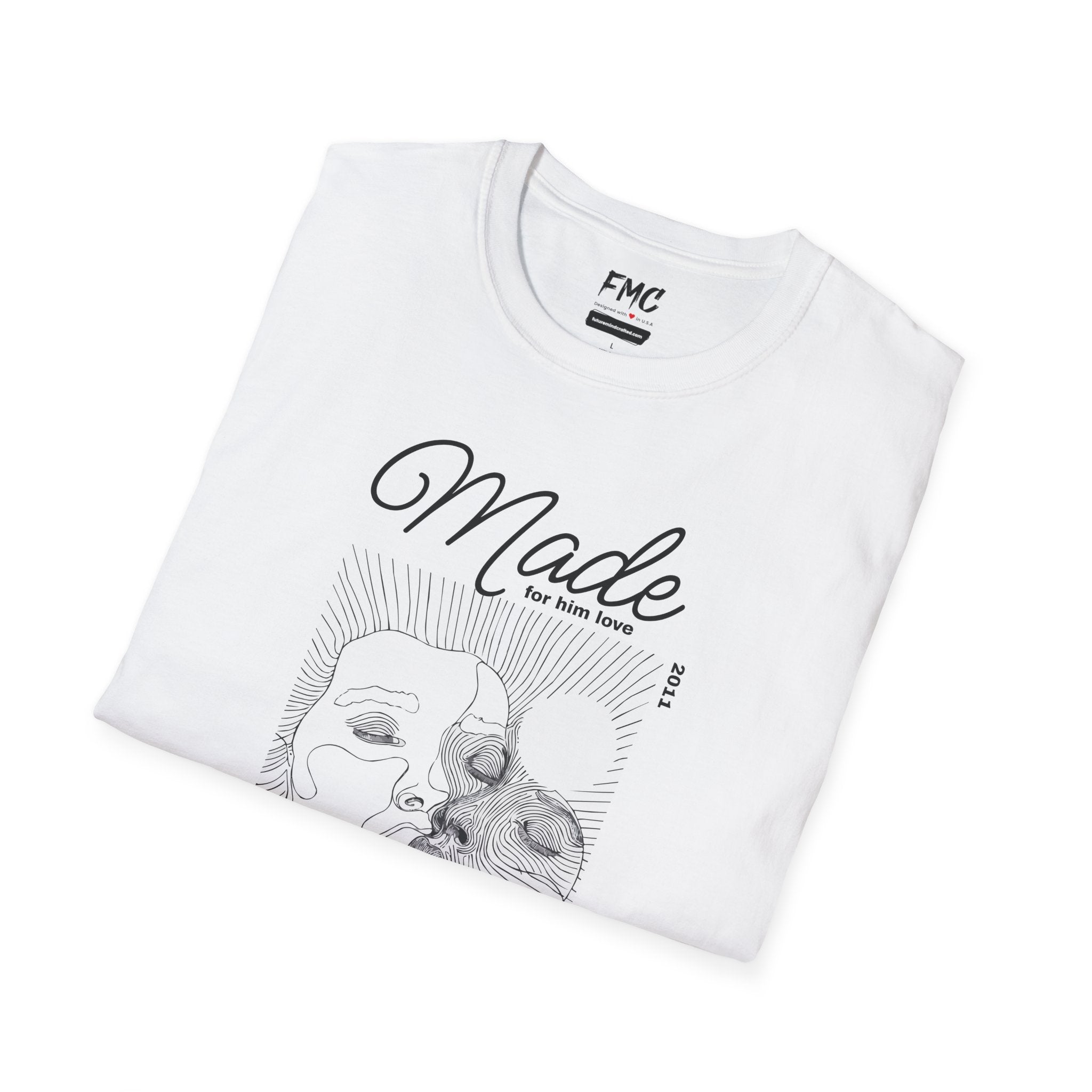 Made for Him Love Shirt - Personalized Custom Summer Tee, Cute Beach Shirt for Her, Trendy Summer Shirt and Beach Outfit, Ideal Vacay Shirt, Tee