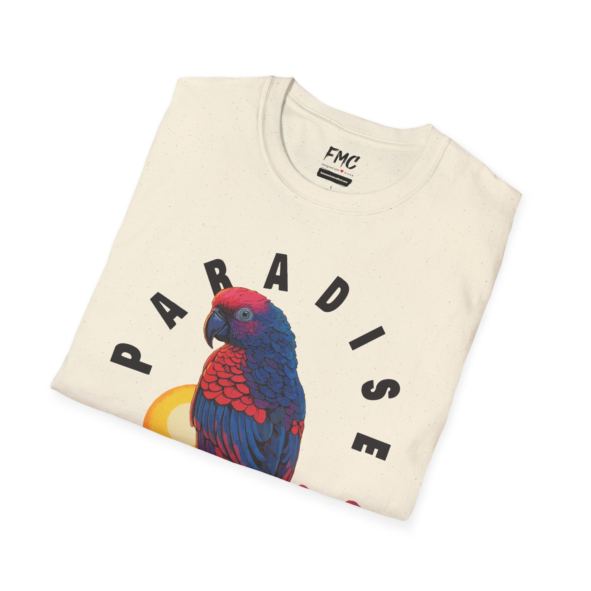 Parrot Shirt - Summer Plumage Vibrant Sunset Tee, Unisex Beach Shirt, Trendy Summer Shirt, Perfect Summer Beach Outfit and Vacay Shirt, Tee