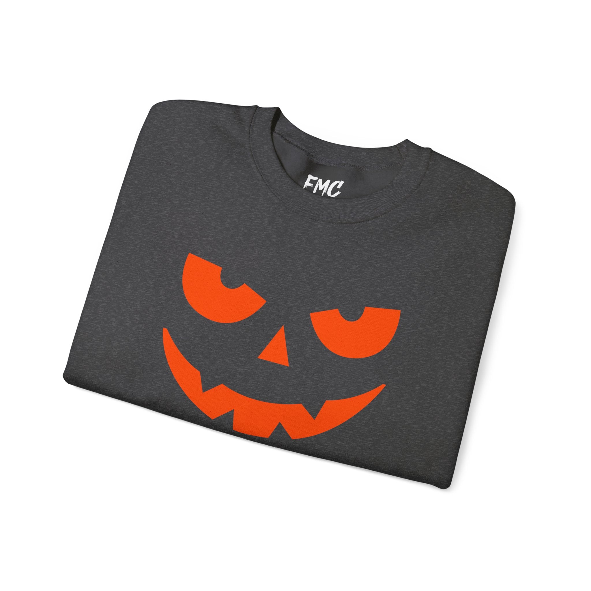 Pumpkin Face Halloween Sweatshirt - Jack O Lantern Sweatshirt, Scary Pumpkin Sweatshirt, Family Halloween Sweatshirt, Unisex Halloween Sweatshirt