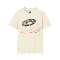 Sunshine Smiles Tee - Motivational 3D Circle Shirt, Unisex Beach Shirt, Trendy Summer Shirt and Beach Outfit, Ideal Vacay Shirt, Tee