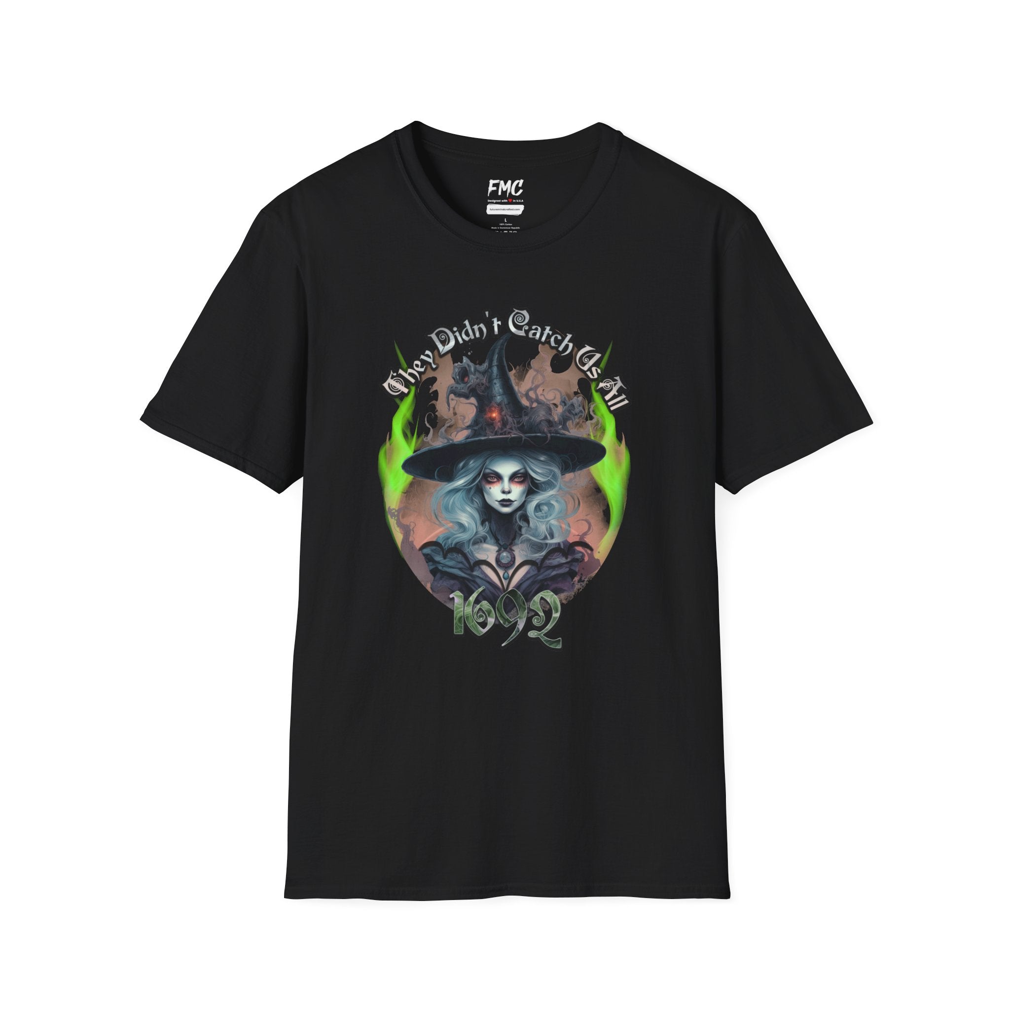 1692 Halloween Shirt - 1692 They Didnt Catch Us All Shirt, 1692 Salem Witch Shirt, Women Halloween Shirt, Trendy Halloween Tee