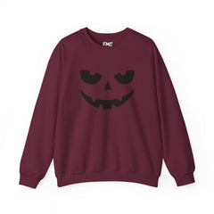 Pumpkin Face Halloween Sweatshirt - Jack O Lantern Sweatshirt, Scary Pumpkin Sweatshirt, Family Halloween Sweatshirt, Unisex Halloween Sweatshirt