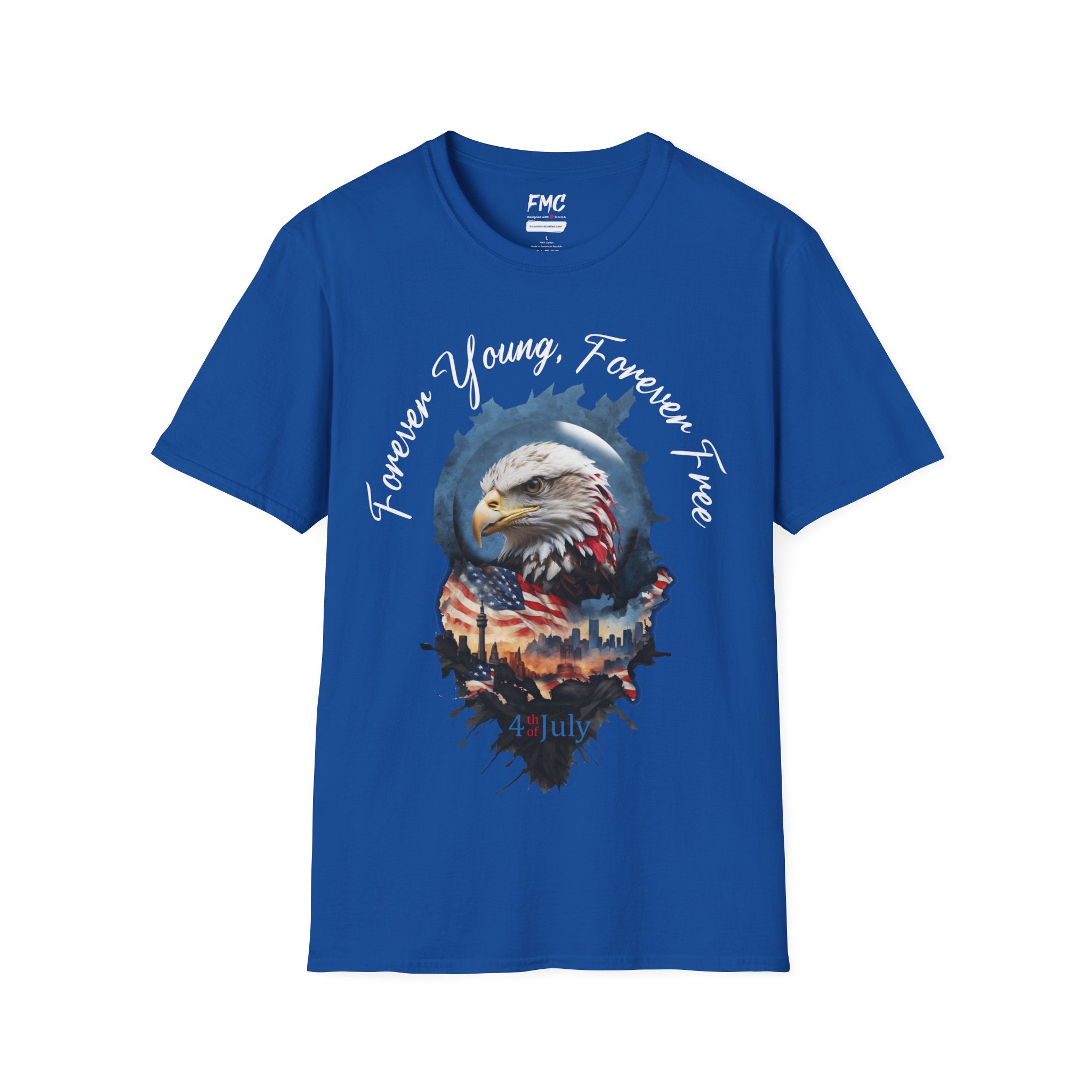 Forever Young Forever Free Tshirt 4th of July Shirt, Gift for 4th Of July, Independence T-Shirt, Patriot Shirt