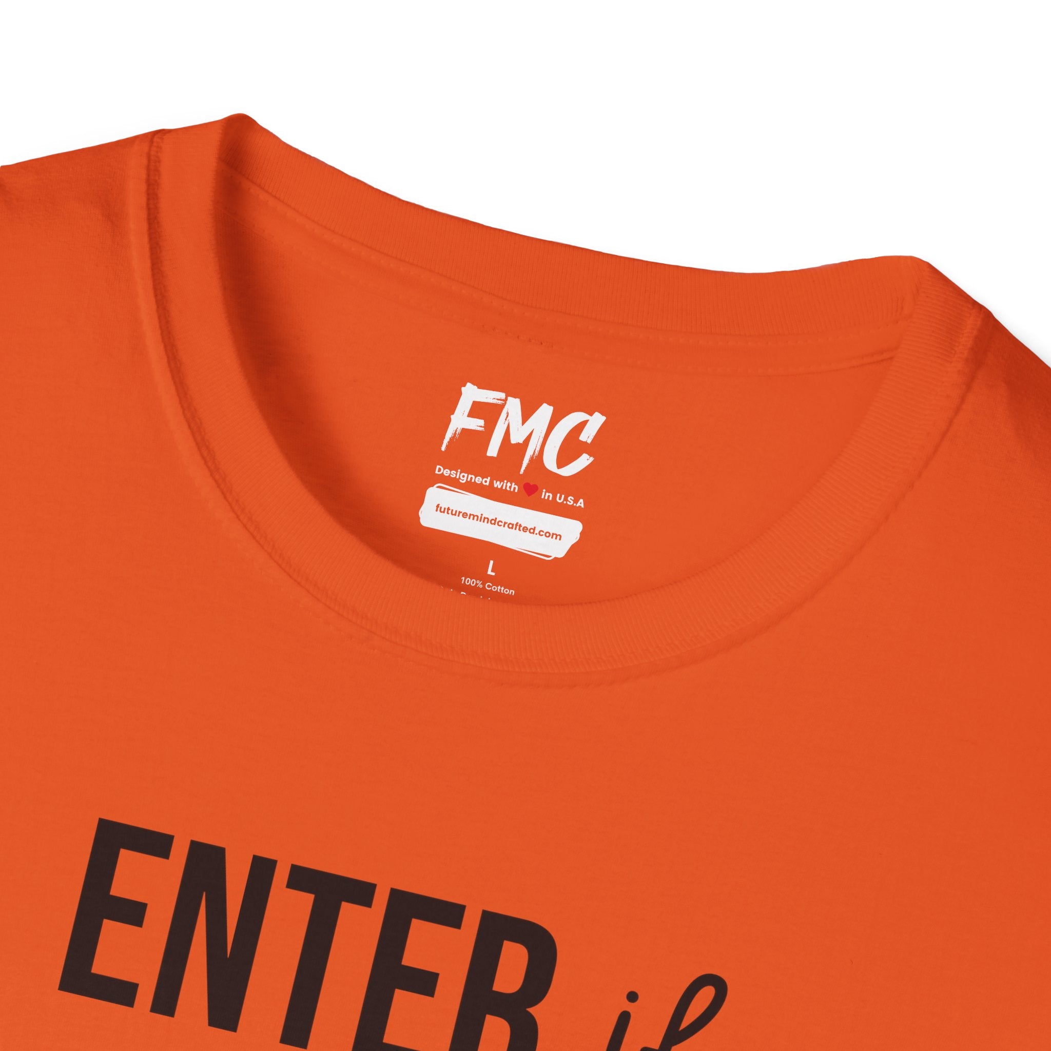 Enter If You Dare Shirt - Haunted House Shirt, Scary House Shirt, Unisex Halloween Apparel, Funny Halloween Puns, Trendy Halloween Tee
